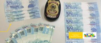 Adolescente é apreendido pela Polícia Federal com R$ 3 mil em notas falsas