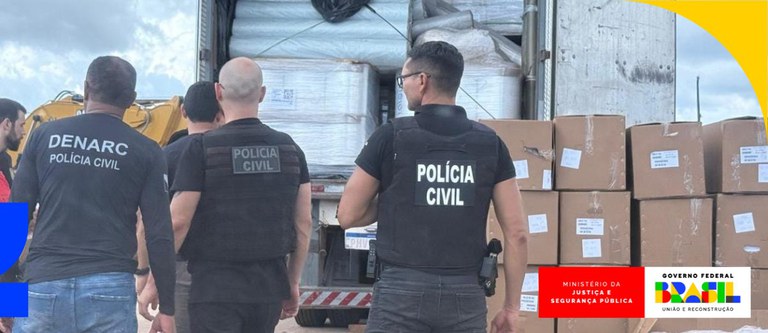 Apreensão de drogas em três estados causa prejuízo de mais de R$ 12 milhões ao crime organizado