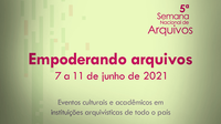Arquivo Nacional inaugura 5ª Semana de Arquivos com recorde de eventos