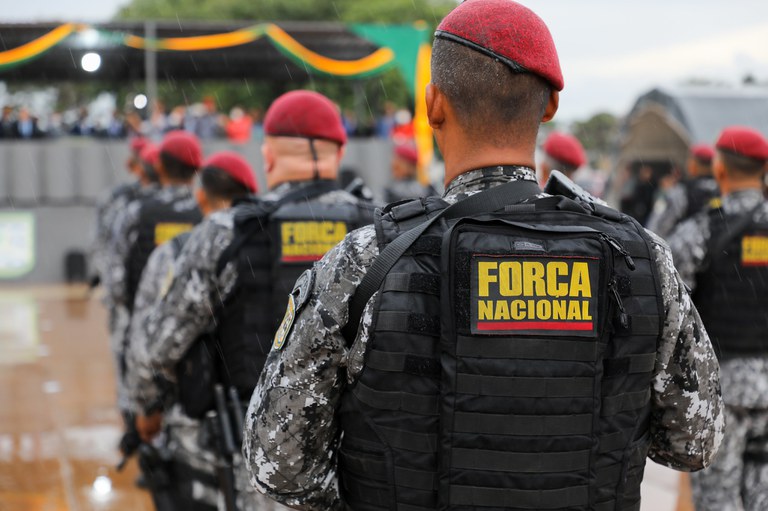 Força Nacional  - Foto: Tom Costa / MJSP