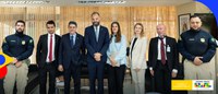 Brasil e Dinamarca firmam parceria e trocam experiências no combate à pirataria e a outros crimes