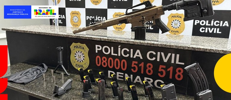 Cooperação Nacional: MJSP e Polícias Civis causam prejuízo de quase R$ 242 milhões ao crime organizado