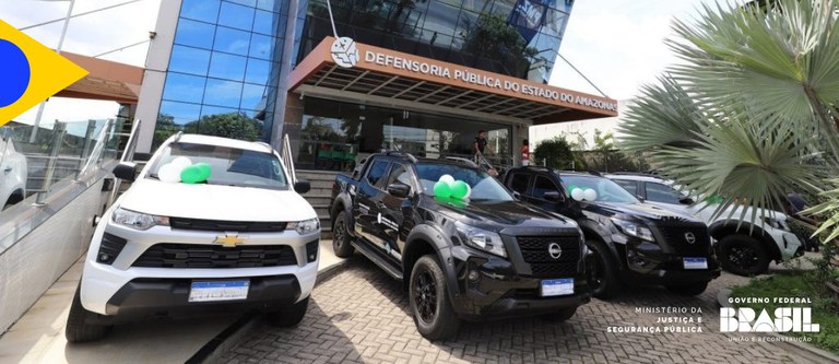 Defensoria em Todos os Cantos: primeiros veículos são entregues no Amazonas