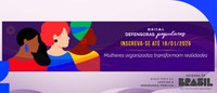 Edital seleciona 600 mulheres para nova edição do Projeto Defensoras Populares em cinco estados