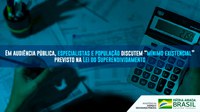 Em audiência pública, especialistas e população discutem “mínimo existencial” previsto na Lei do Superendividamento