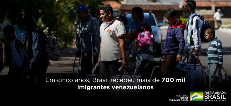 Em cinco anos, Brasil recebeu mais de 700 mil imigrantes venezuelanos.jpeg