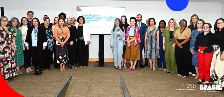 Especialistas se reúnem para fortalecer Rede de Enfrentamento ao Tráfico de Pessoas