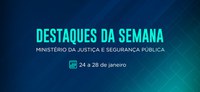 Evento sobre inovação do Depen e reunião sobre pessoas desaparecidas marcam semana do Ministério da Justiça e Segurança Pública
