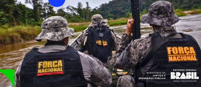 Força Nacional participa de operação contra garimpo ilegal na Terra Indígena Yanomami, em Roraima