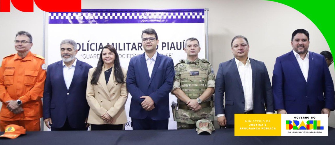 Entrega ocorreu nesta sexta-feira (20), em Teresina, com a presença do secretário nacional de Segurança Pública, Chico Lucas