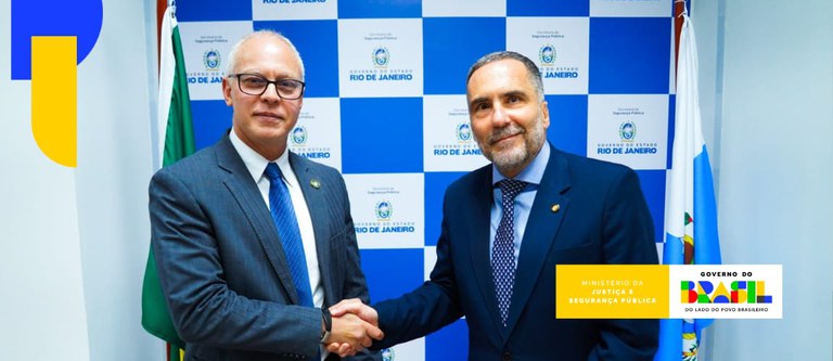 Governo Federal e estado do Rio de Janeiro alinham ações no combate ao crime organizado