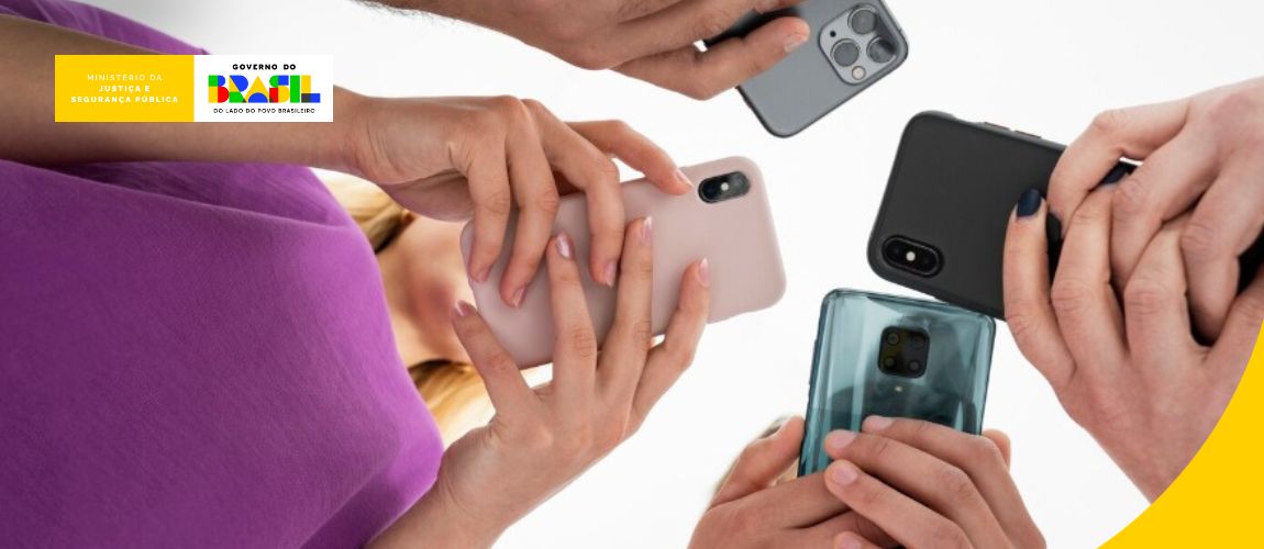 Comunicações orientam usuários sobre cadastro de pessoas de confiança, consulta ao IMEI e registro de ocorrências no Banco Nacional de Celulares com Restrição
