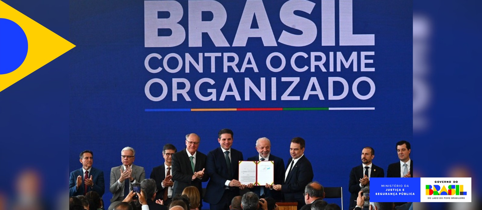 Programa Brasil Contra o Crime Organizado aposta em inteligência, integração e controle financeiro para enfrentar lavagem de dinheiro, tráfico de armas, homicídios e atuação de facções