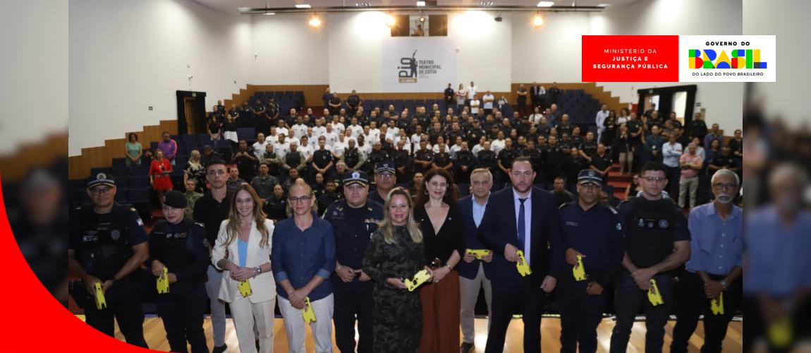 Ação prevê adesão de sete guardas municipais, capacitação, entrega de equipamentos e cerca de R$ 4,8 milhões em investimentos