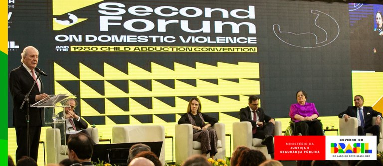 Lewandowski abre II Fórum Global sobre Violência Doméstica e Subtração Internacional de Crianças