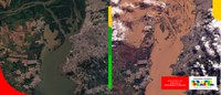 Lewandowski autoriza uso de imagens de satélite para auxílio em calamidade pública no RS