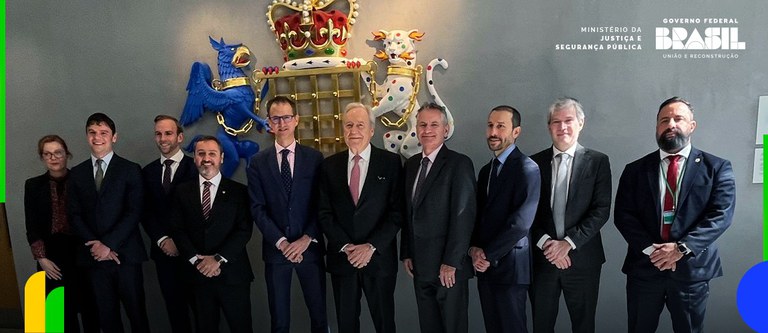 Lewandowski e Andrei Rodrigues firmam acordo de cooperação policial em Londres
