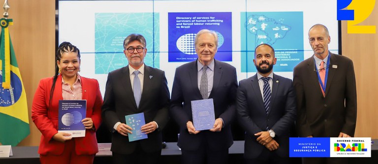 Lewandowski lança publicações para o combate ao tráfico de pessoas