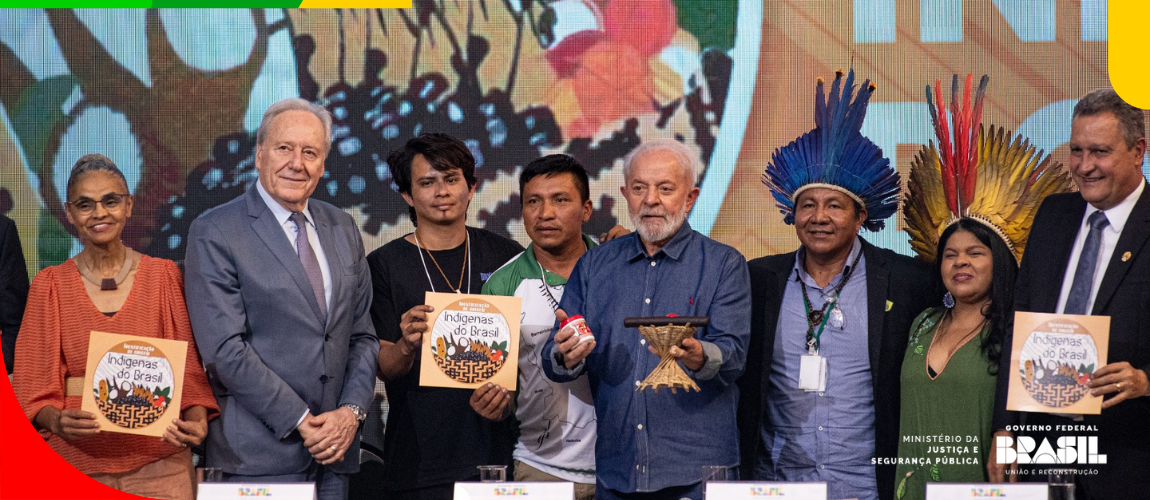 Decretos foram assinados durante a cerimônia de encerramento da 1ª Reunião Ordinária do Conselho Nacional de Política Indigenista (CNPI), nesta quinta-feira (18), no Palácio da Justiça