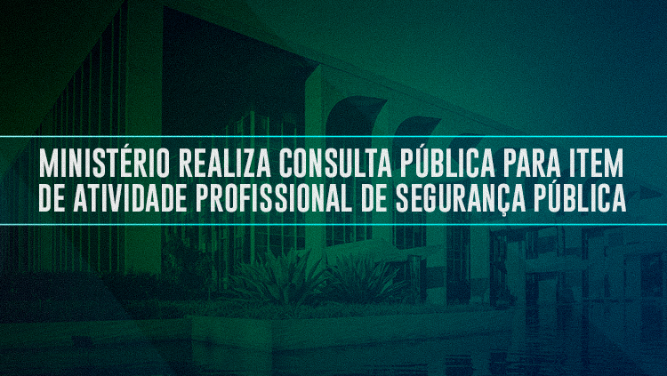 O projeto de Norma Técnica faz parte do programa Pró-segurança, voltados para Coletes de Proteção Balística