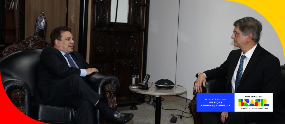 Ministro da Justiça e Segurança Pública recebe procurador-geral da República Encontro evidencia a importância da atuação conjunta entre as instituições. Foto: Ailton de Freitas, MJSP