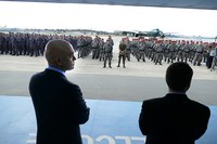 Ministro recepciona tropa de SP para integrar Força Nacional nas Olimpíadas