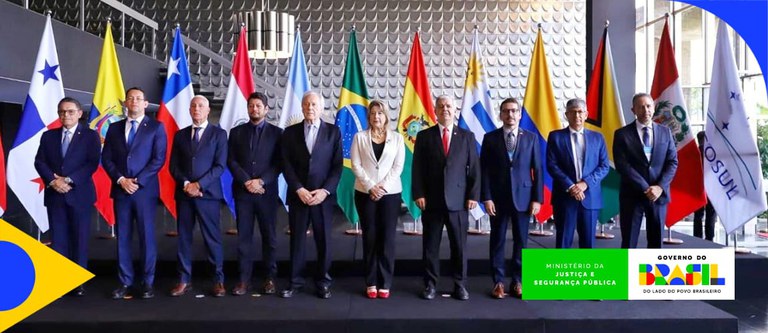 Ministros do Mercosul criam comissão e estratégias contra o crime organizado transnacional