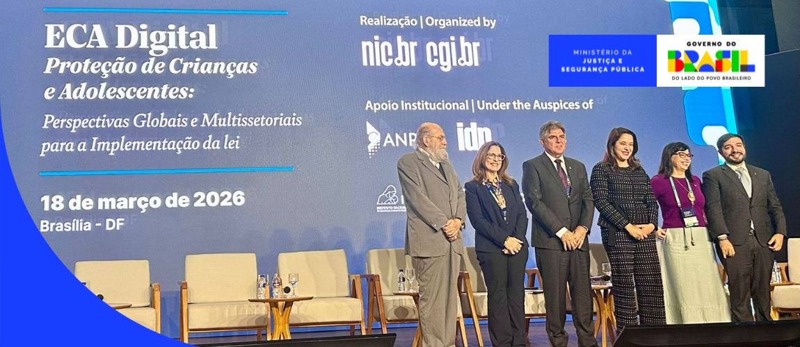 Encontro destacou perspectivas globais e multissetoriais para proteger crianças e adolescentes na internet e orientar a aplicação da Lei 15.211/2025