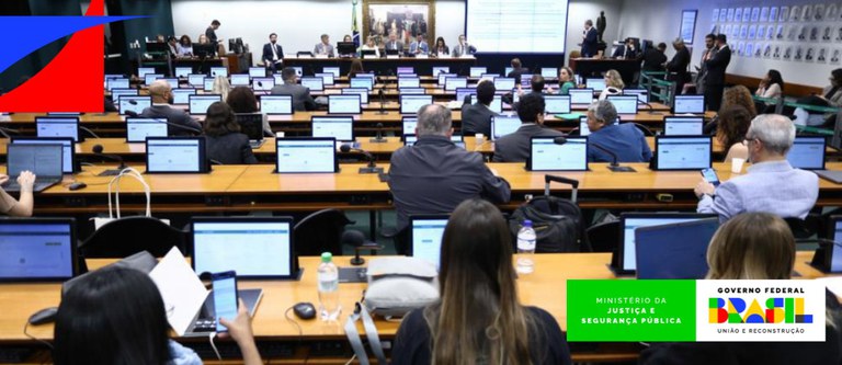 MJSP defende regulação responsável da inteligência artificial em audiência pública na Câmara dos Deputados