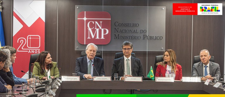 MJSP e CNMP assinam protocolo de intenções para ampliar programa Antes que Aconteça