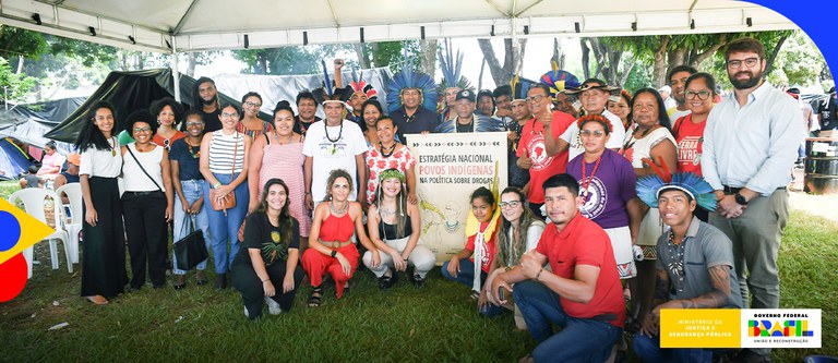 MJSP e MPI promovem roda de escuta sobre álcool e outras drogas no Acampamento Terra Livre