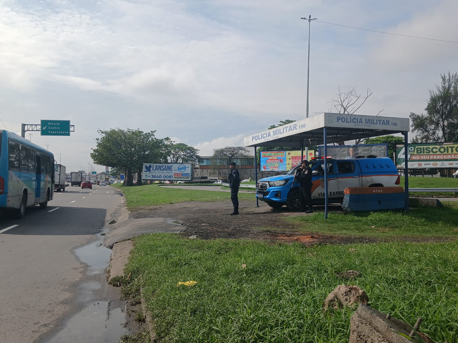 Forças de segurança atuam de forma coordenada nos corredores logísticos do RJ. Foto: Divulgação