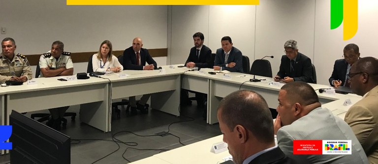 MJSP faz visita técnica para acompanhar adesão da Bahia ao Projeto Nacional de Câmeras Corporais