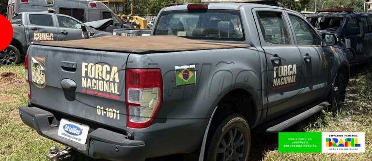 MJSP leiloa 54 veículos com lances abertos ao público