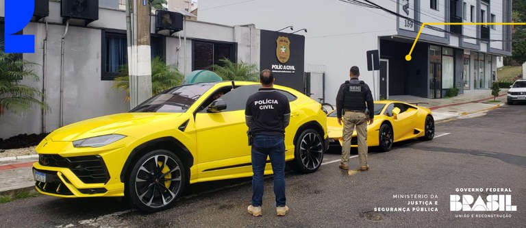 Operação apreende bens luxuosos de organização criminosa envolvida com jogos de azar