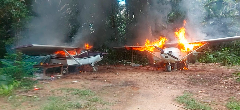 Operação na Terra Indígena Yanomami apreende 75 aeronaves em três meses2.png
