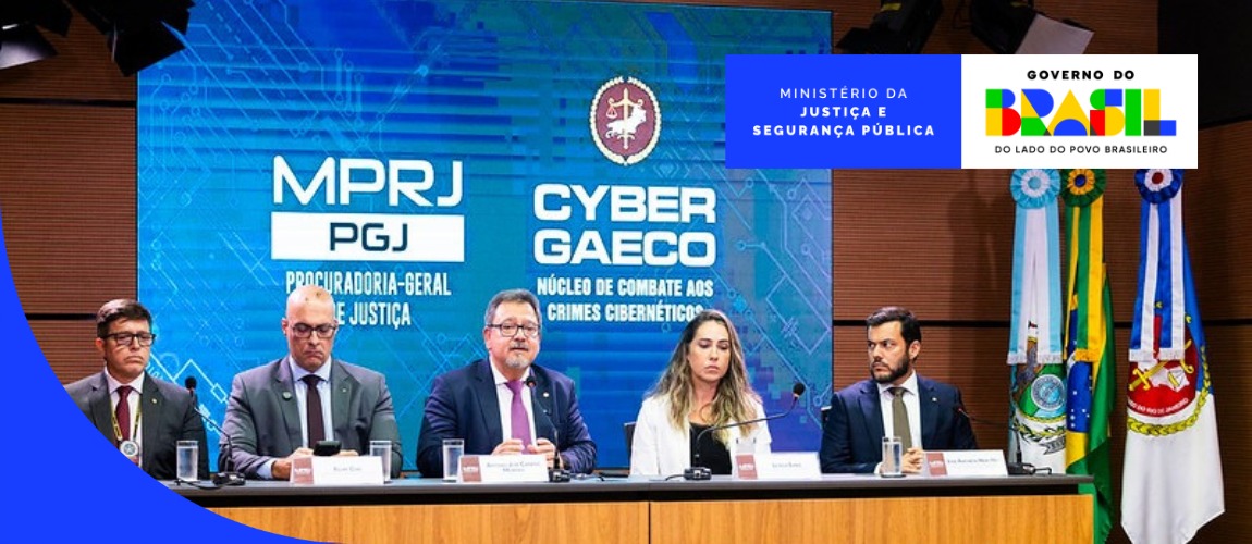 Balanço apresentado por MPRJ, MJSP e Polícia Civil aponta cinco presos, dois foragidos e 36 mandados de busca e apreensão cumpridos em 11 estados