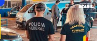 Polícia Federal e autoridades de Brasil e Paraguai fazem operação de combate ao trabalho infantil e tráfico de pessoas na Ponte da Amizade