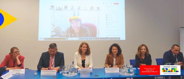 Política sobre drogas em comunidades indígenas é pauta de evento promovido pelo MJSP na Aústria