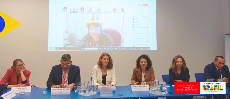 Política sobre drogas em comunidades indígenas é pauta de evento promovido pelo MJSP na Aústria