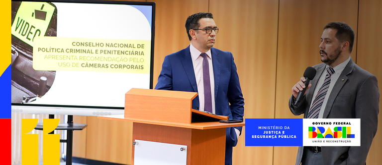Portaria do Ministério da Justiça e Segurança Pública recomenda o uso de câmeras corporais