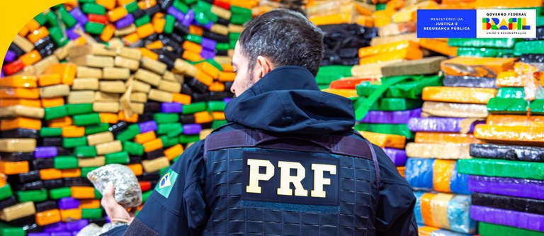 PRF registra recorde histórico de apreensão de drogas nas rodovias federais