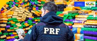 PRF registra recorde histórico de apreensão de drogas nas rodovias federais
