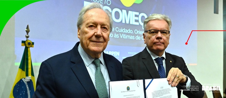 Recomeçar: MJSP investe R$ 30 milhões em programa de amparo a vítimas de crimes