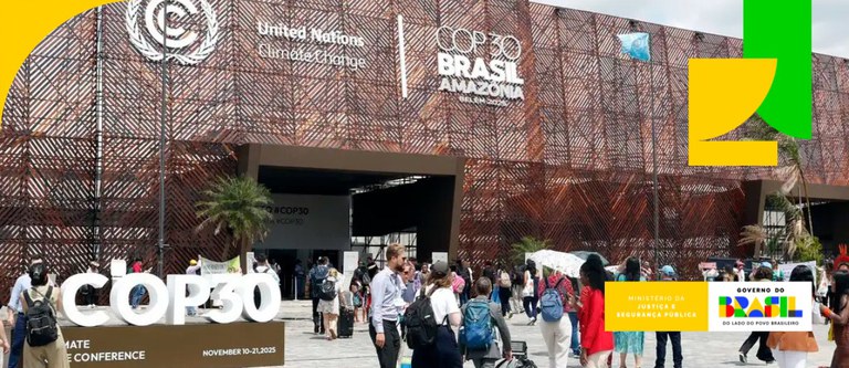 Senad destaca segurança pública e desenvolvimento sustentável na Amazônia durante a COP30