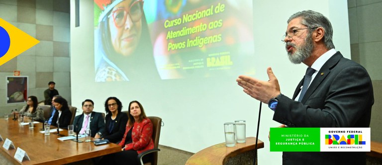 Senasp lança Curso Nacional de Atendimento aos Povos Indígenas