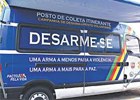 Van itinerante recolhe armas no Espírito Santo