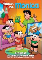 Quadrinho sobre classificação indicativa da Turma da Mônica