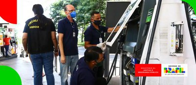 MJSP apoia Operação Abastecimento Seguro para combater fraudes em bombas de combustíveis