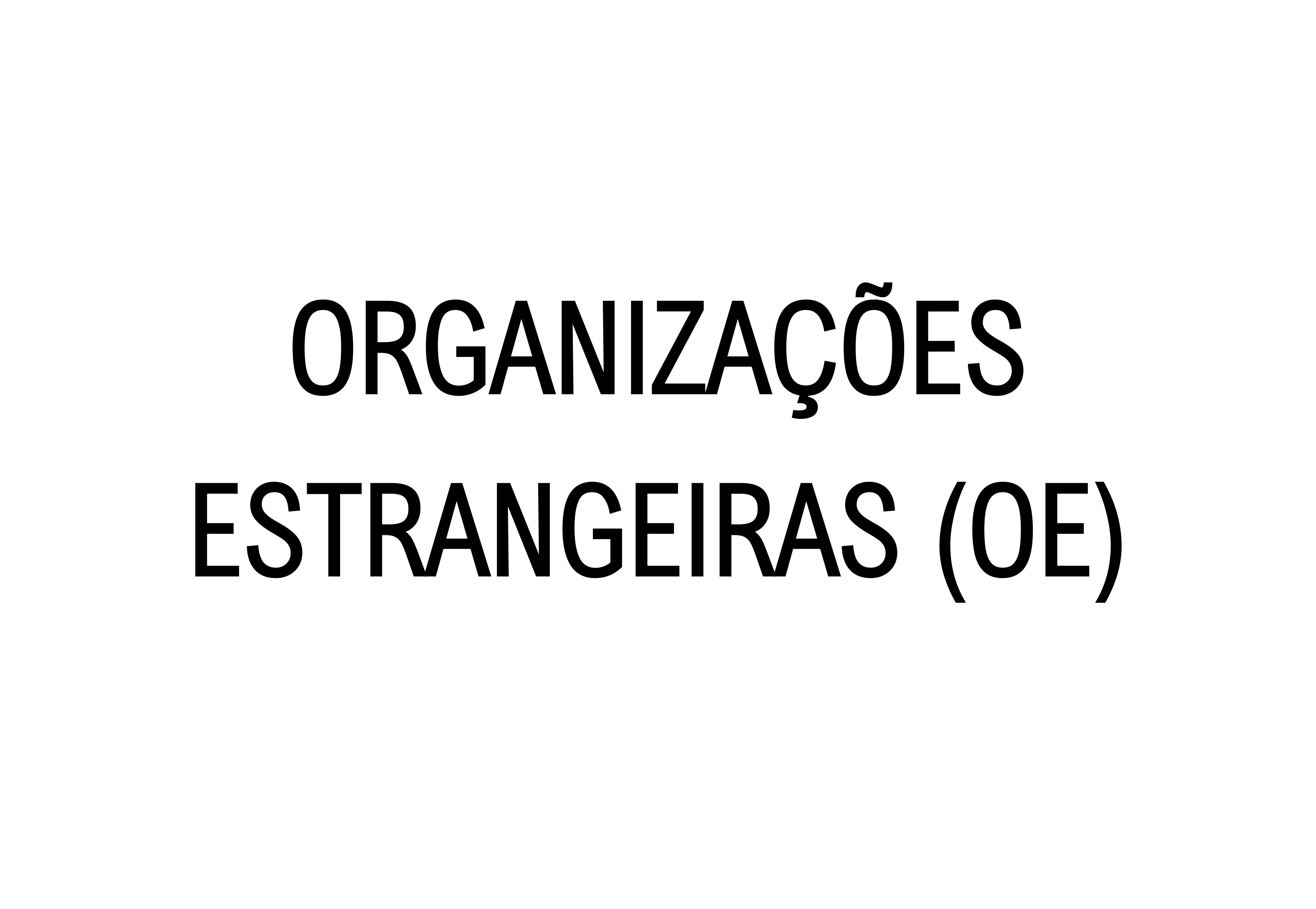 Organizações Estrangeira